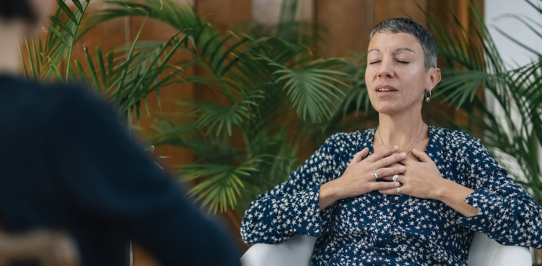 Life Coach Working with a Female Client EMDR
